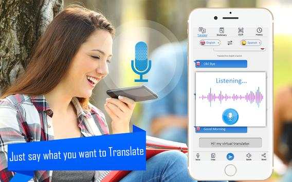 All Languages Free Translator - Voice Translation скриншот 1