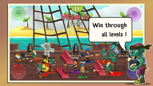 Four guys & Zombies: 4 players screenshot 4
