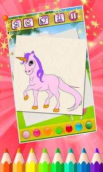 Unicorn Coloring Book: Fun Game for Kids screenshot 2