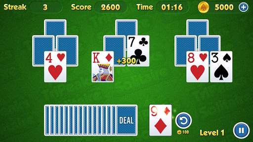 TriPeaks Solitaire Challenge screenshot 3