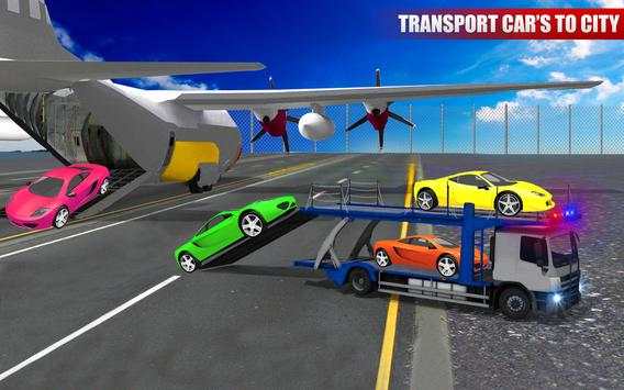 Airplane Pilot Car Transport Game screenshot 1