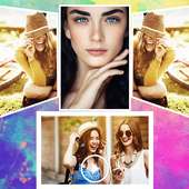 photo video maker with song effect logo