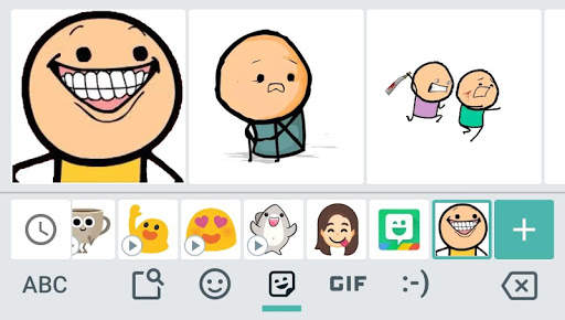 Cyanide & Happiness Gboard Stickers screenshot 1