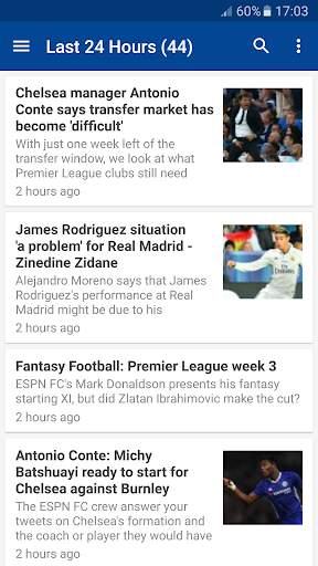 Chelsea Football News screenshot 4