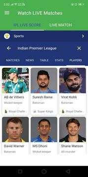 LIVE Cricket Match screenshot 3