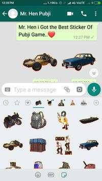 Pubji Stickers For Whatsapp-WAsticker Apps screenshot 2