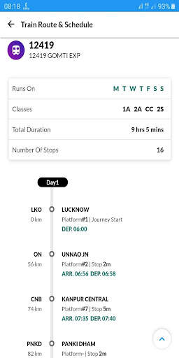 Live Train Status, PNR Status, Fare & Live Station screenshot 6