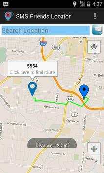 SMS Friend Locator screenshot 3