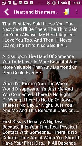 Romantic Love Sms screenshot 7