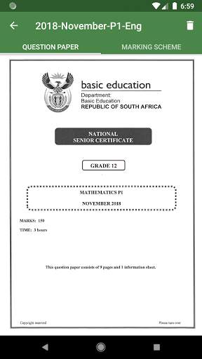 Past Papers South Africa | NSC screenshot 5