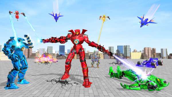 War Robot Pigeon Car Games screenshot 1