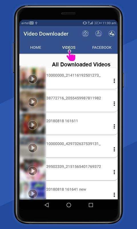 Video Downloader for Facebook - 2020 screenshot 4