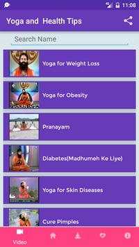 Yoga and Health Tips screenshot 2
