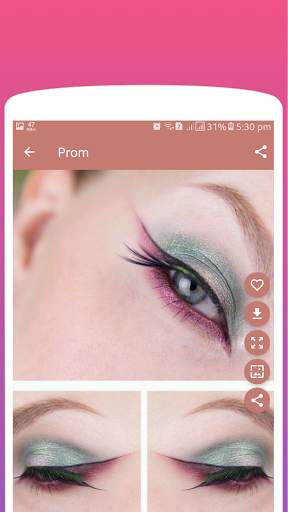 New Eye Makeup App 3 تصوير الشاشة