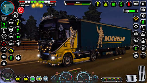 Euro Truck Driving Games screenshot 2