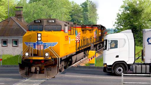 Indian City Euro Train Racing screenshot 1