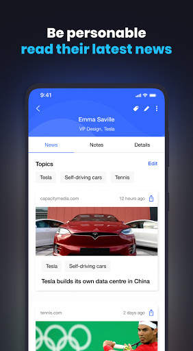 Covve: Stay in Touch with your contacts screenshot 5