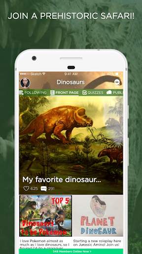 Jurassic Amino for Dinosaur Fans скриншот 1