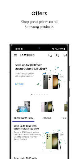 Shop Samsung screenshot 2