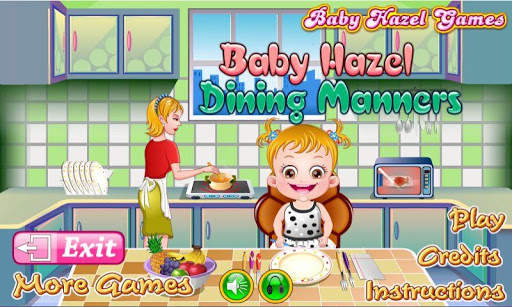 Baby Hazel Dining Manners screenshot 2