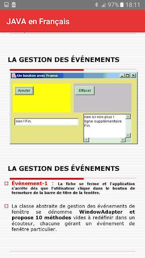 JAVA en Français screenshot 5