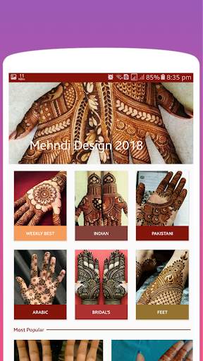 Mehndi & Hena Design App screenshot 8