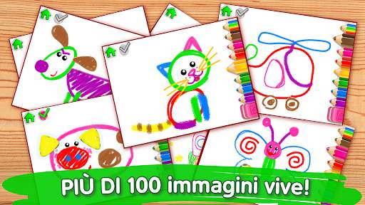 Bini Colorare giochi bambini screenshot 5