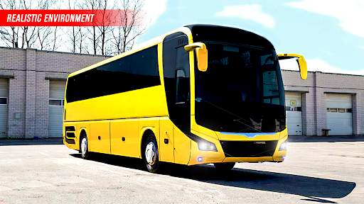 Bus Simulator Coach Bus Driving Sim Free Bus Game screenshot 4