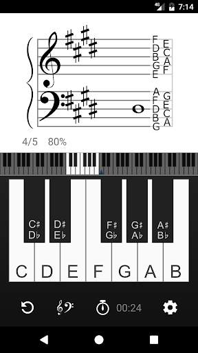 Vivace: Learn to Read Music screenshot 1