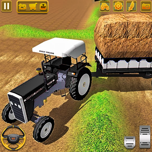 Farm Tractor Simulator Game 3D icon