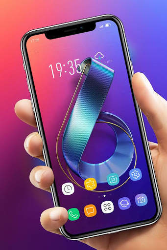 Colorful theme Zenfone 6 launcher HD screenshot 4