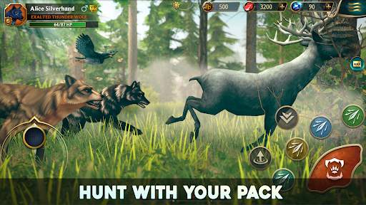 Wolf Tales - Wild Animal Sim 7 تصوير الشاشة