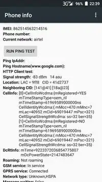 Network Info screenshot 1