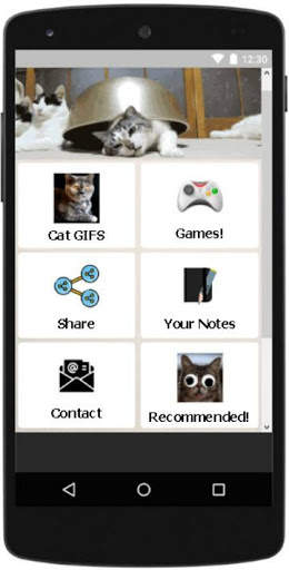 Funny Cats Gif screenshot 1