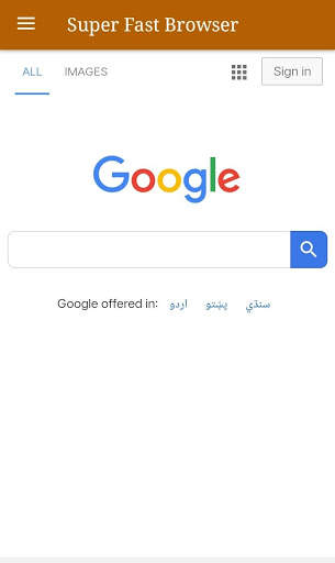 4G Browser screenshot 1