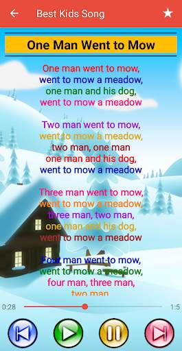 Kids Songs - Best Nursery Rhymes Offline screenshot 5