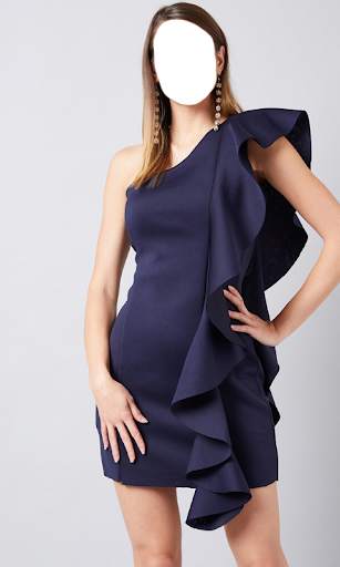 Women Bodycon Fashion Photo Suit screenshot 4
