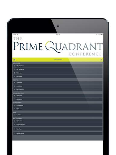 PQ Conference 6 تصوير الشاشة