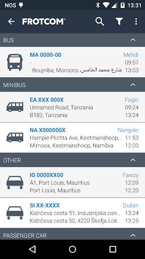 Frotcom for Smartphone screenshot 4