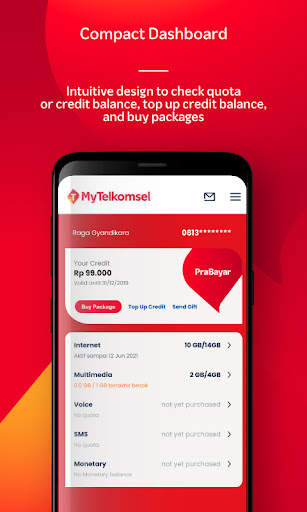 MyTelkomsel Lite – Check Quota screenshot 2