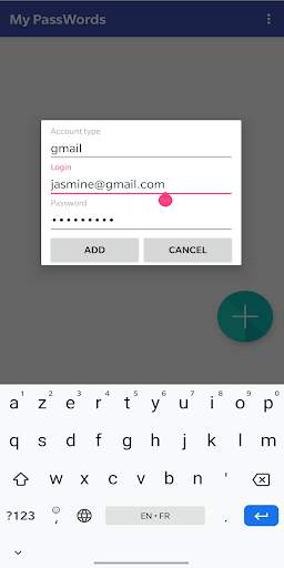 My Passwords screenshot 2