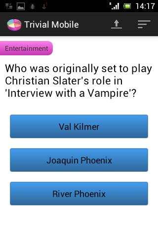 Mobile Trivia screenshot 1