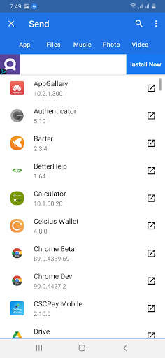 App Share- CM App Transfer screenshot 5