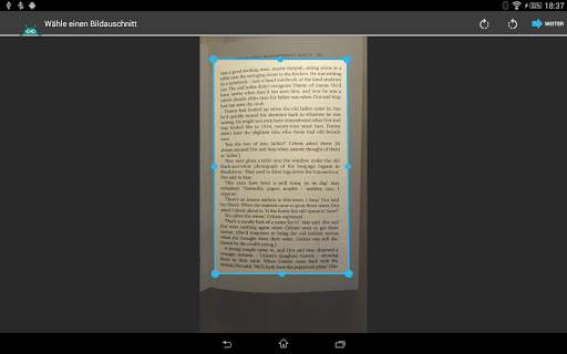 Texterkennung mit der Textfee screenshot 6