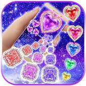 Gem Gravity Keyboard Theme 10001004