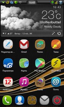 Next Launcher 3D Leather Theme screenshot 5