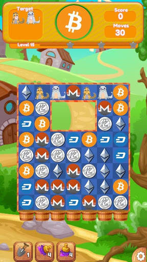 Crypto Crush: The Match 2 Cryptocurrency Game screenshot 2