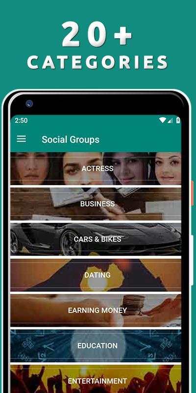 Social Groups - Join Desired Social Groups screenshot 2