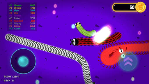Jungle Snake IO - Worms Zone screenshot 5