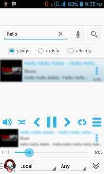 Music Skull Mp3 Player 6 تصوير الشاشة